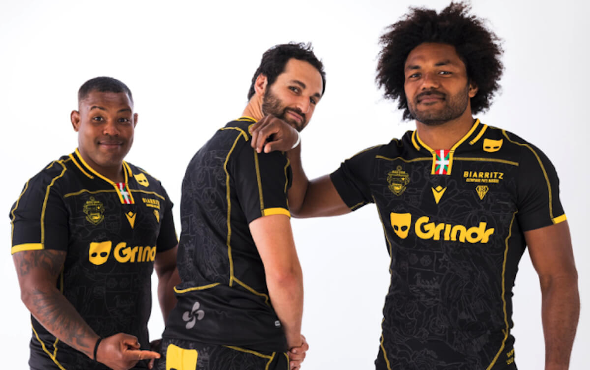Grindr diventa sponsor di una squadra di rugby francese