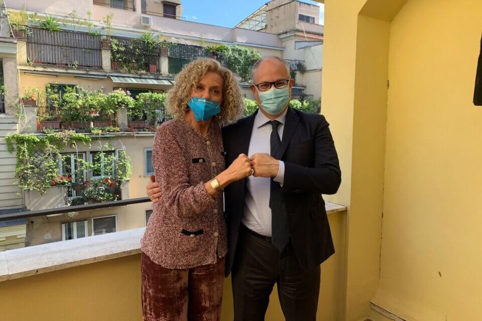 Gualtieri – Cirinnà, il ticket Pd per riconquistare Roma: “ridarle la dignità di Capitale dei diritti”
