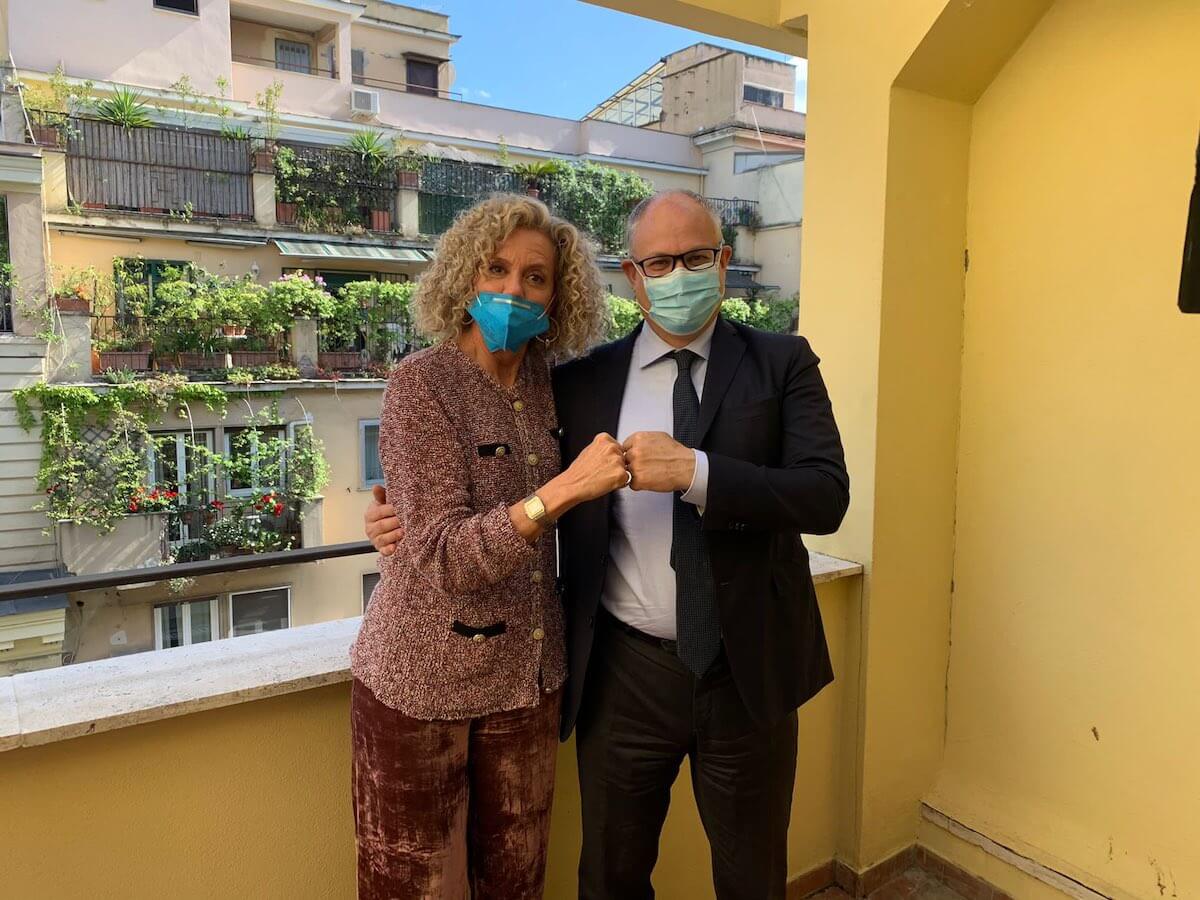 Gualtieri – Cirinnà, il ticket Pd per riconquistare Roma: “ridarle la dignità di Capitale dei diritti”