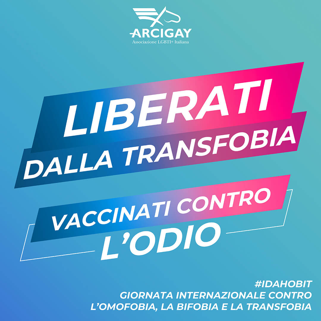 Arcigay: "In 12 mesi censita una violenza di stampo omotransfobico ogni tre giorni" - IDAHOBIT 2021 card transfobia - Gay.it