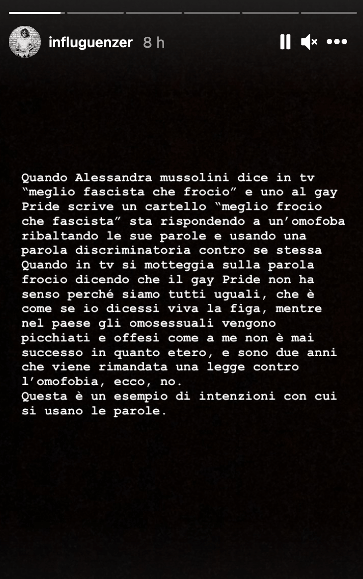 Lodo Guenzi ringrazia Fedez: "Questo Paese è ancora in larga parte omofobo e razzista, è vergognoso" - Lodo Guenzi 2 - Gay.it