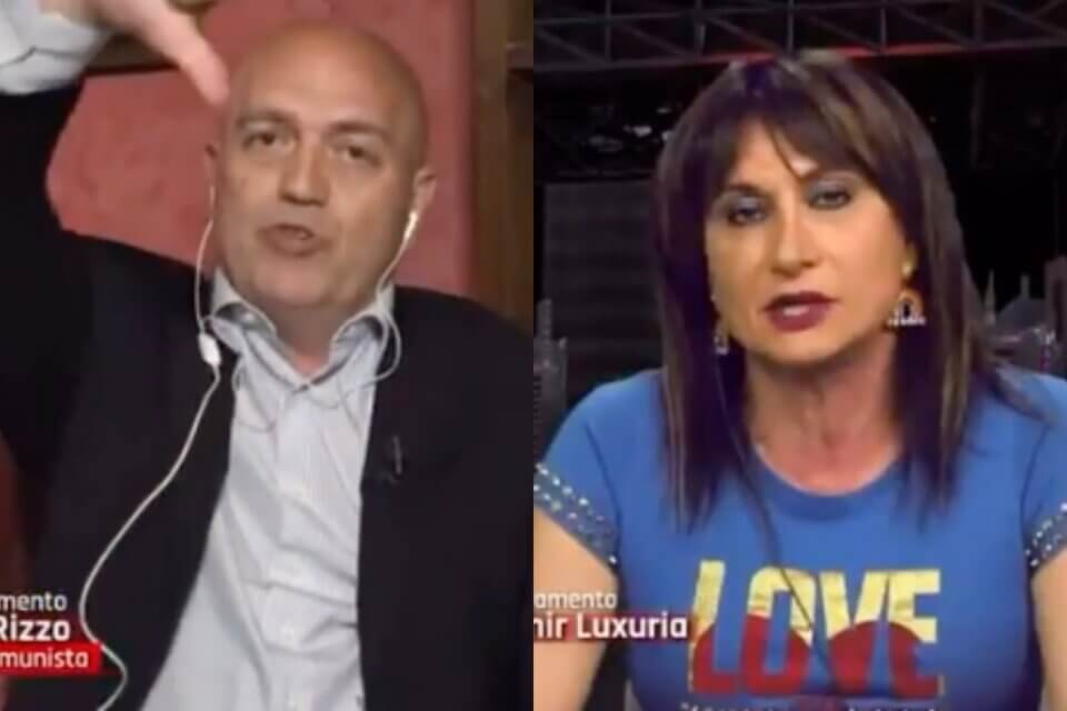 "A me sta antipatico, antipatica", Marco Rizzo e i commenti transfobici contro Vladimir Luxuria ad Anni 20 - VIDEO - Luxuria - Gay.it