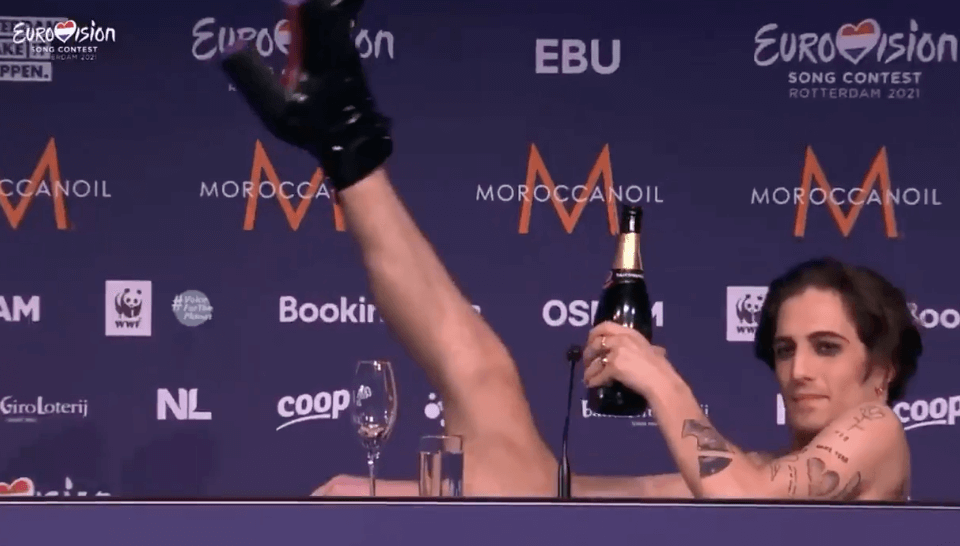 Eurovision 2021: Damiano dei Måneskin, accusato di aver usato droghe, smonta le fake news - Maneskin 1 - Gay.it