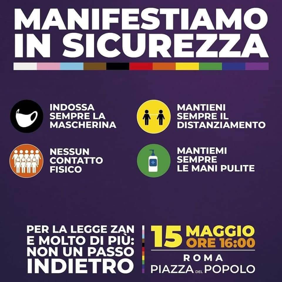 Tutti in piazza per sostenere il DDL Zan, ecco tutte le città d'Italia che partecipano alla mobilitazione - Oggi in oltre 50 piazze dItalia per sostenere il DDL Zan - Gay.it