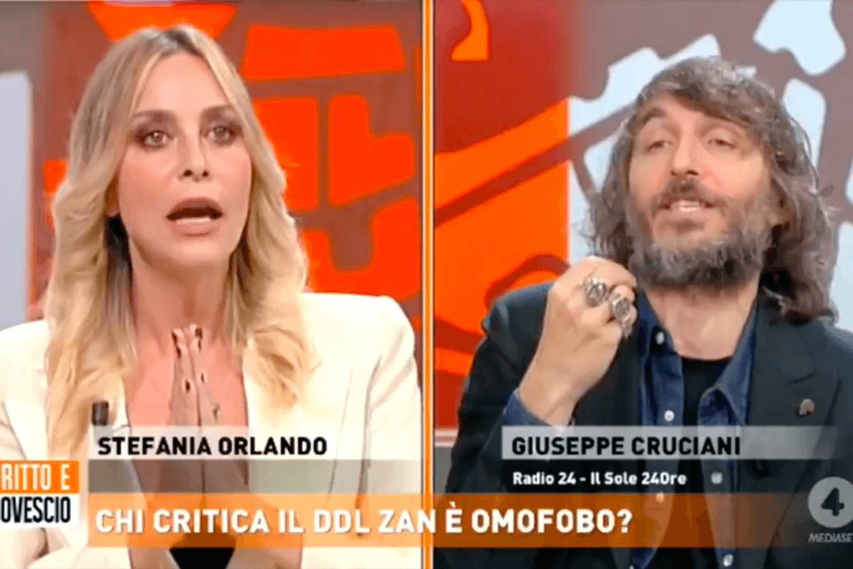 Dritto e Rovescio, Stefania Orlando sul DDL Zan: “l’Italia ha bisogno di leggi contro l’odio” - Orlando DOR - Gay.it