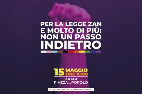 Tutti in piazza per sostenere il DDL Zan, ecco tutte le città d'Italia che partecipano alla mobilitazione - Per la legge Zan e molto di più non un passo indietro - Gay.it