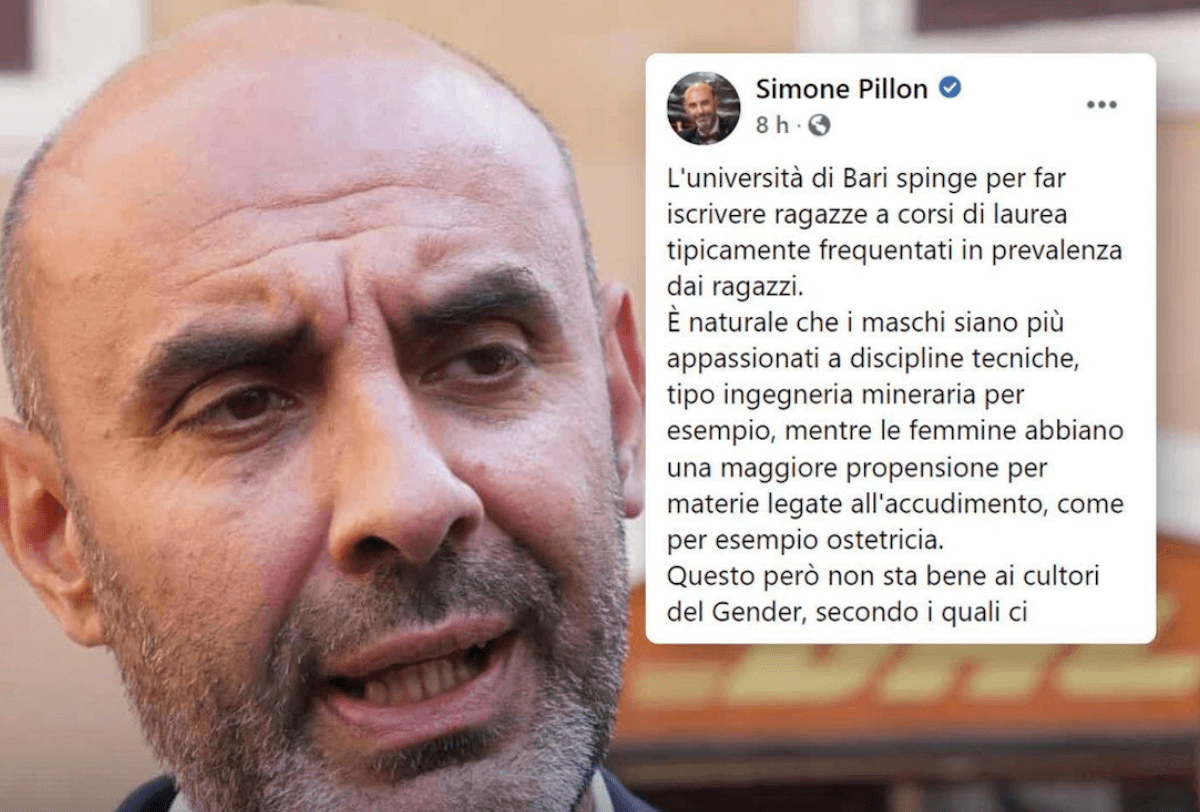 Pillon: “È naturale che le studentesse siano più portate verso materie legate all’accudimento”