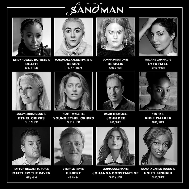 Neil Gaiman replica alle critiche sul personaggio non binario per la serie “The Sandman” - The Sandman - Gay.it