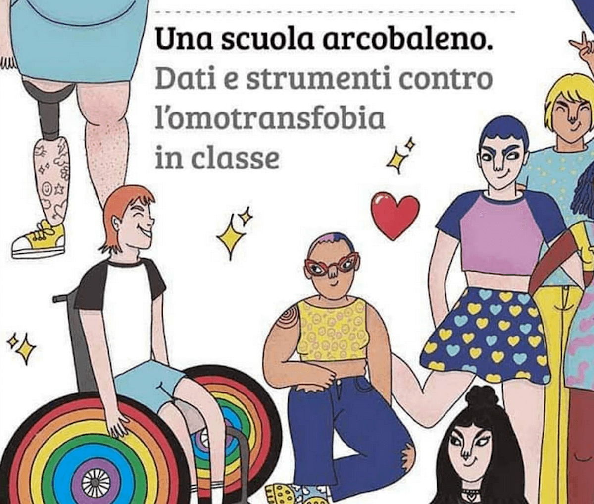 Arriva in libreria “Una scuola arcobaleno. Dati e strumenti contro l’omotransfobia in classe”