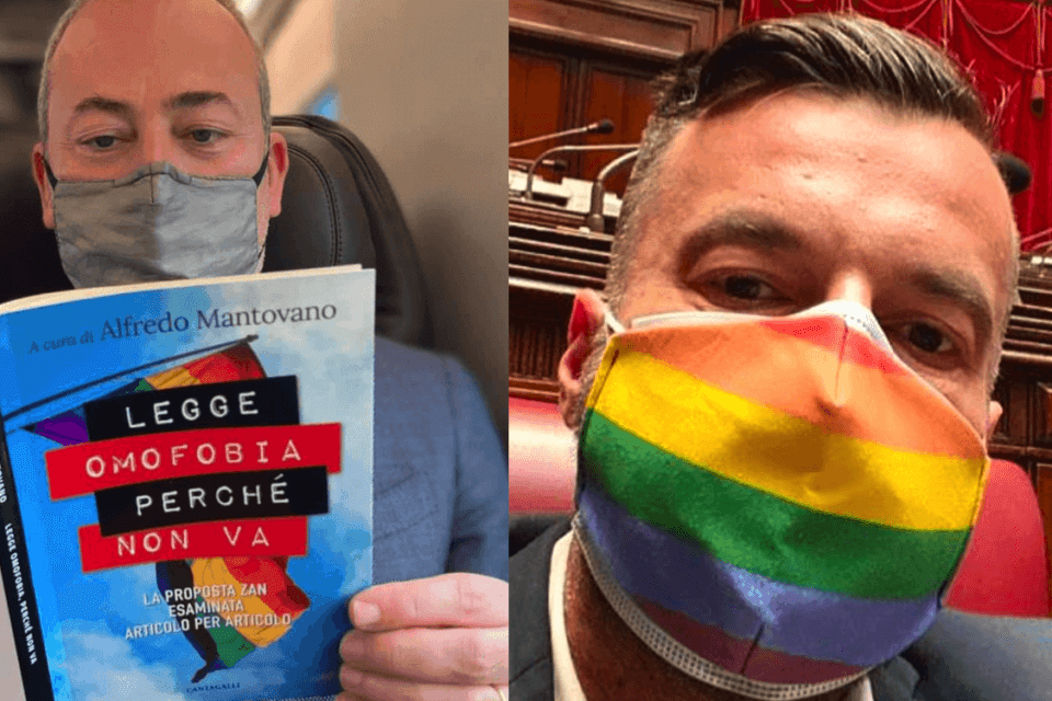 Zan vs. Ostellari: "Il problema culturale della Lega è l’omotransfobia" - Zan Ostellari - Gay.it