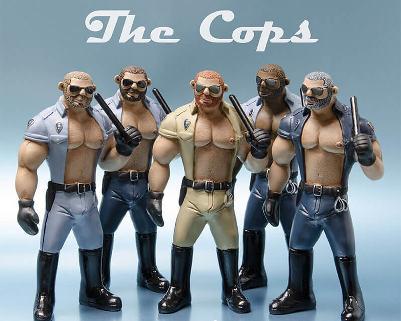 Le fantasie gay diventano action figure con Bossysculpture