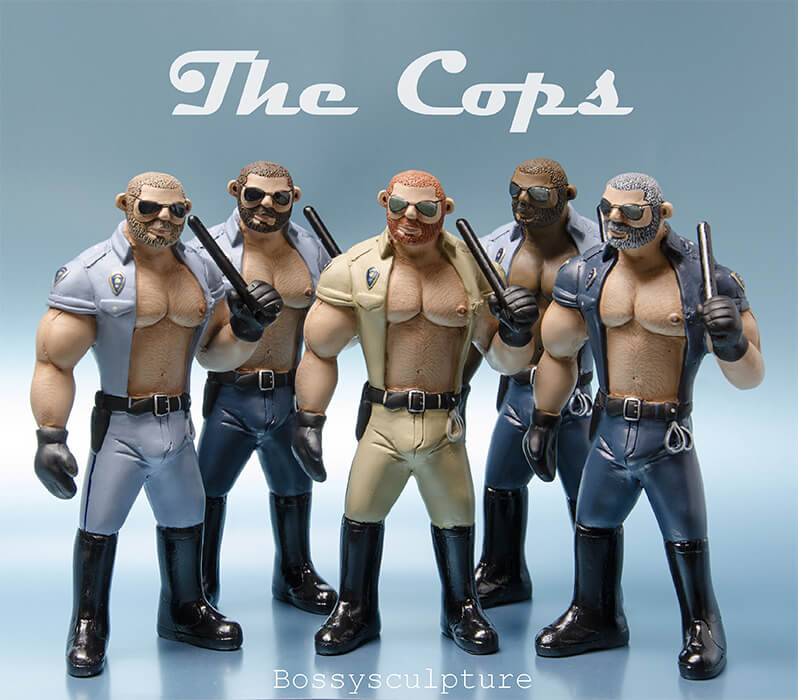 Le fantasie gay diventano action figure con Bossysculpture