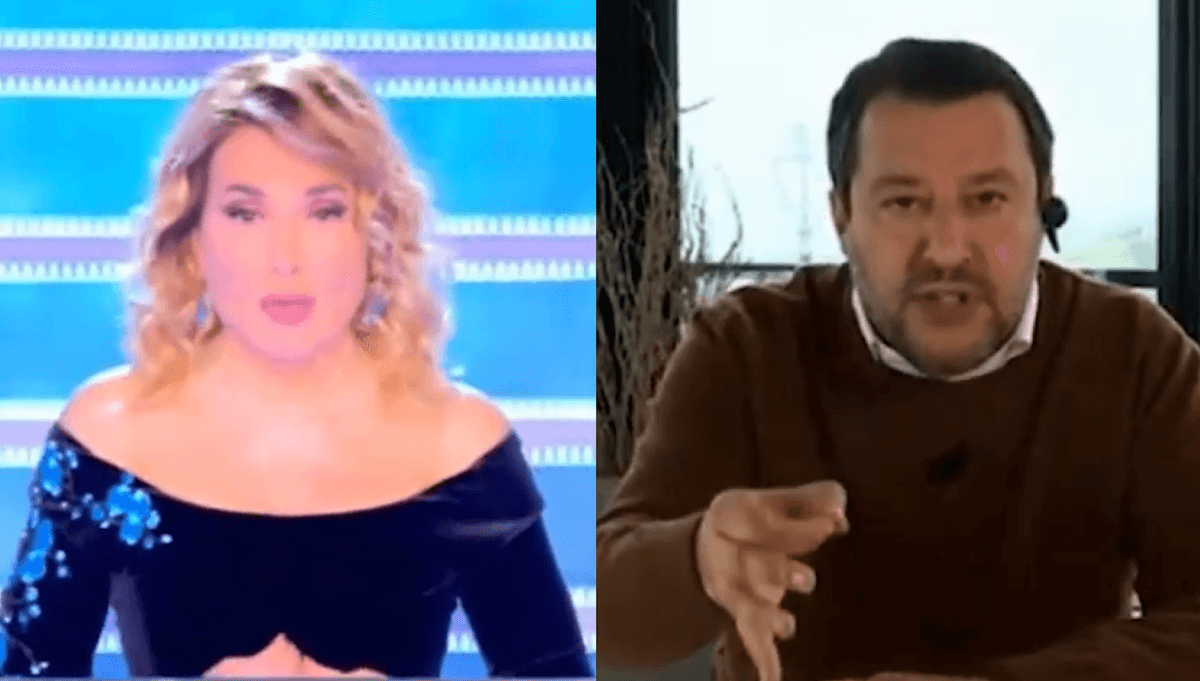 Salvini mente spudoratamente da Barbara D’Urso: “Il DDL Zan inventa un reato e processa le idee” – VIDEO