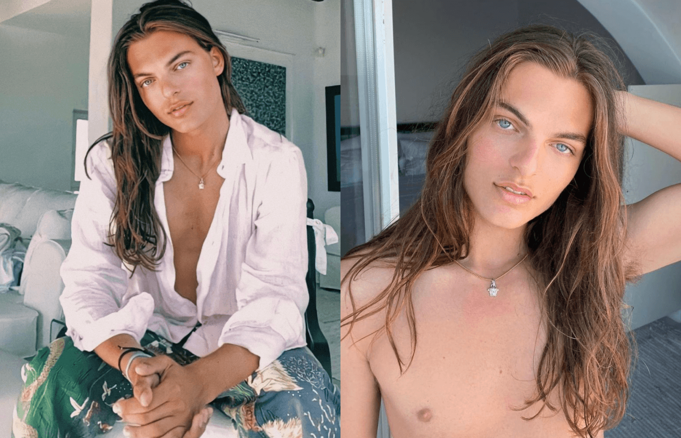 Damian Hurley, il fascino genderless del figlio di Liz – la GALLERY