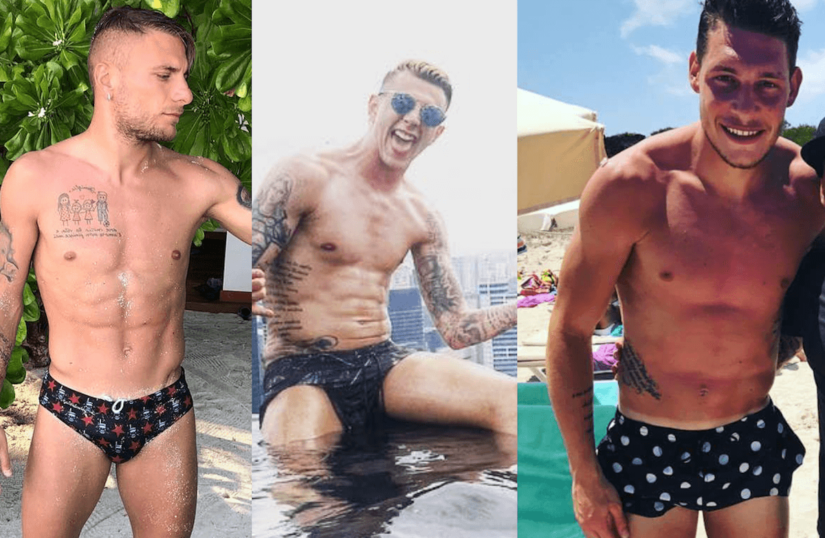 Euro 2020 al via, tifiamo Italia con una sexy gallery social degli azzurri - Euro 2020 azzurri costume - Gay.it
