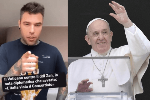 Fedez vs. Vaticano: "Siamo uno Stato laico, avete concordato anche di non processare i preti pedofili?" - VIDEO - Fedez vs. Vaticano - Gay.it