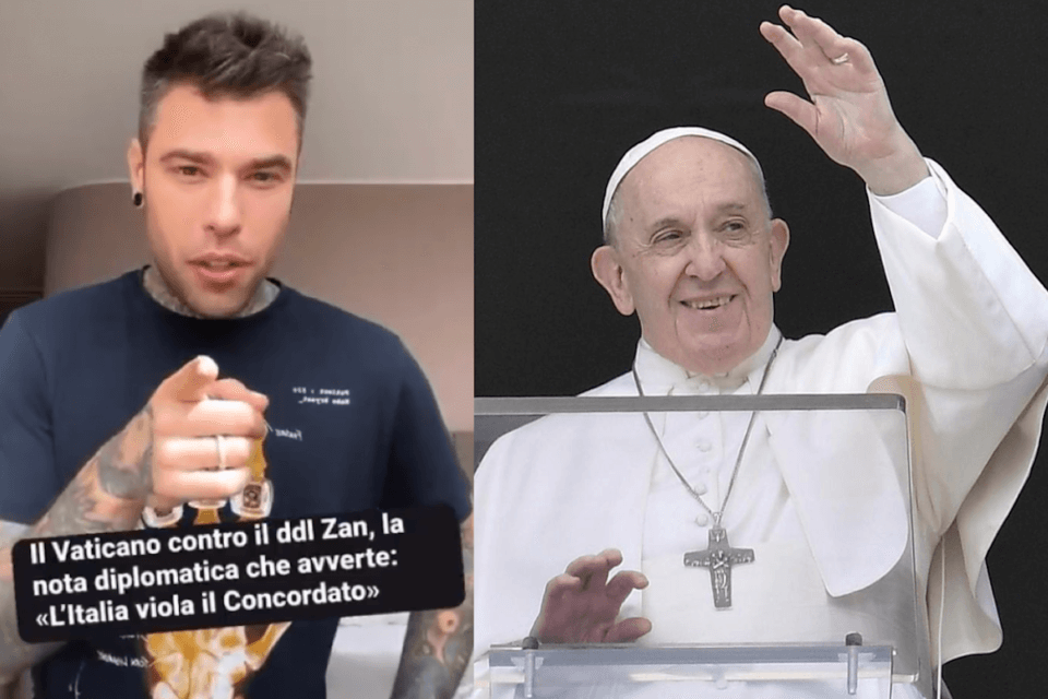 Fedez vs. Vaticano: "Siamo uno Stato laico, avete concordato anche di non processare i preti pedofili?" - VIDEO - Fedez vs. Vaticano - Gay.it