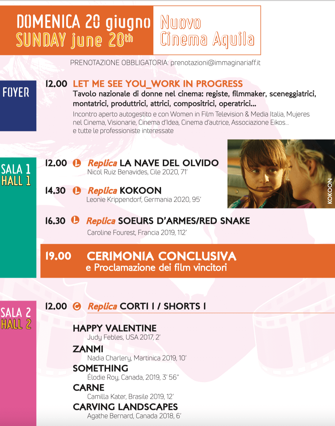 Immaginaria 2021, torna a Roma l'International Film Festival of Lesbians & Other Rebellious Women - il programma - Immaginaria 2021 e - Gay.it