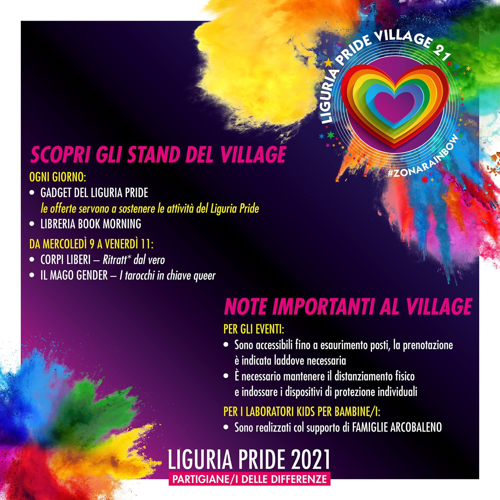 Liguria Pride 2021, tutti a Genova sabato 12 giugno - il programma della settimana - Liguria Pride 2021 tutti a Genova 10 - Gay.it