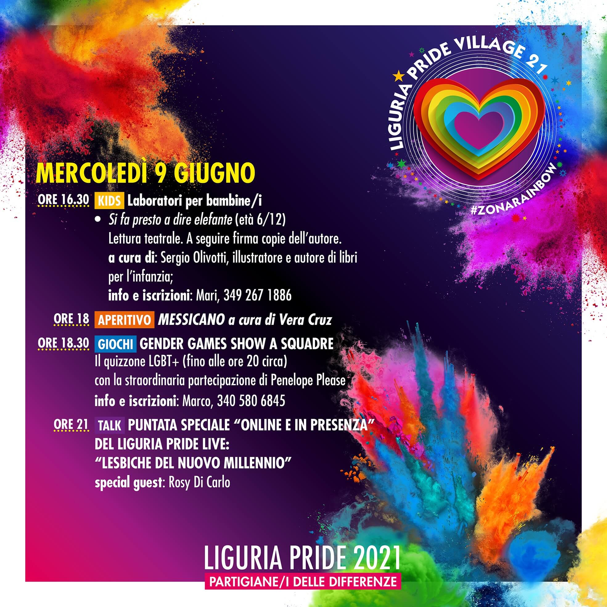 Liguria Pride 2021, tutti a Genova sabato 12 giugno - il programma della settimana - Liguria Pride 2021 tutti a Genova 7 - Gay.it