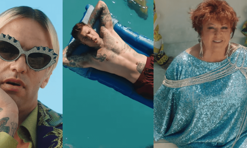 Fedez incontra Orietta Berti e Achille Lauro: ecco il video ufficiale di “Mille”
