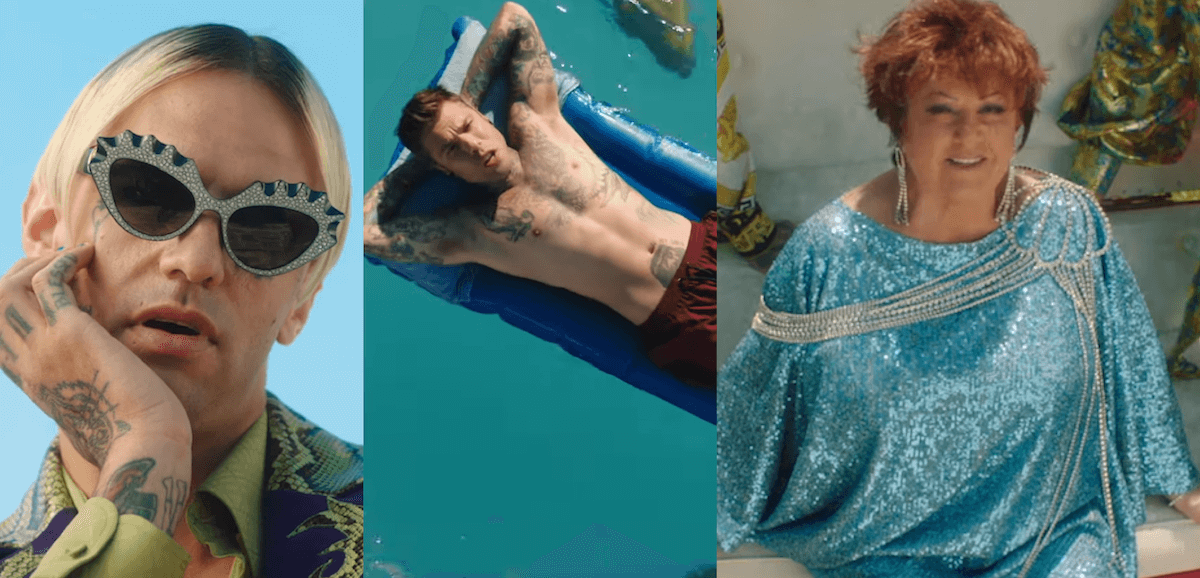 Fedez incontra Orietta Berti e Achille Lauro: ecco il video ufficiale di “Mille”