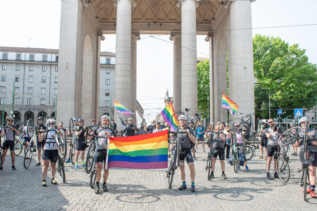 Milano Pride 2021, il programma: Arco della Pace, 26 giugno, "Riprendiamoci i Diritti" - Rainbow Ride Photo by Alice Redaelli 02 - Gay.it