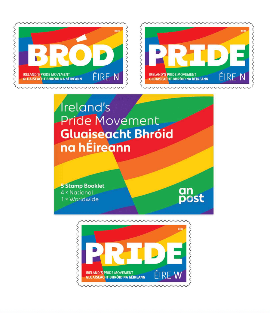 L'Irlanda celebra il Pride Month con un francobollo rainbow - Schermata 2021 06 17 alle 16.09.51 - Gay.it