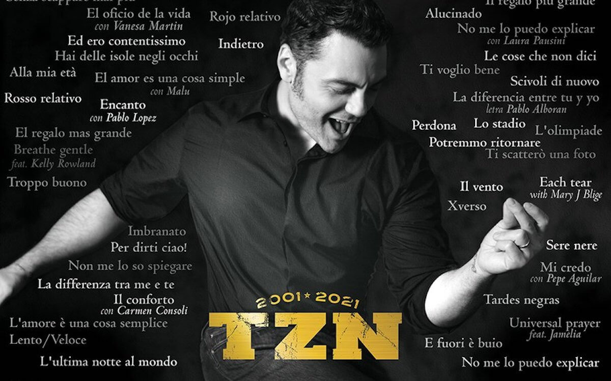 Tiziano Ferro festeggia 20 anni di carriera: “Una carezza per tutte le volte che ho dimenticato chi sono”