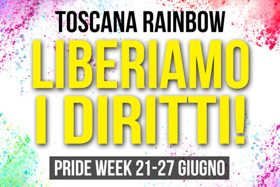 Toscana Pride 2021, 6 città in piazza domenica 27 giugno