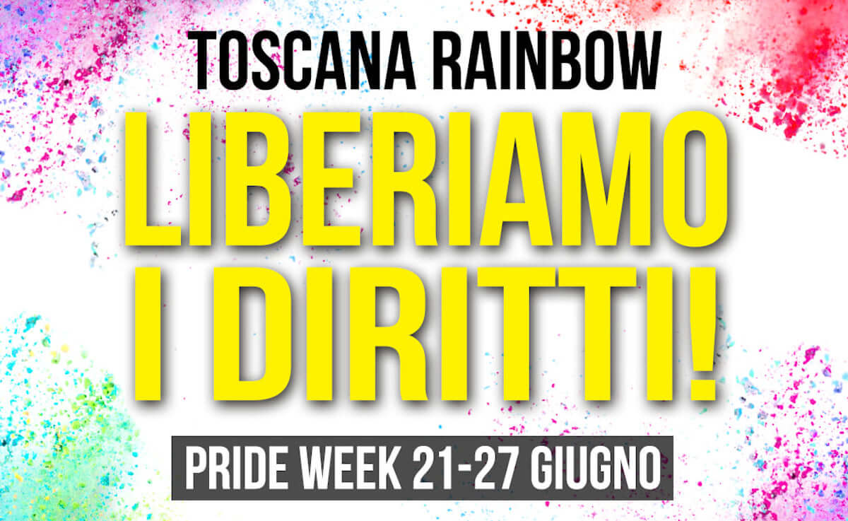 Toscana Pride 2021, 6 città in piazza domenica 27 giugno