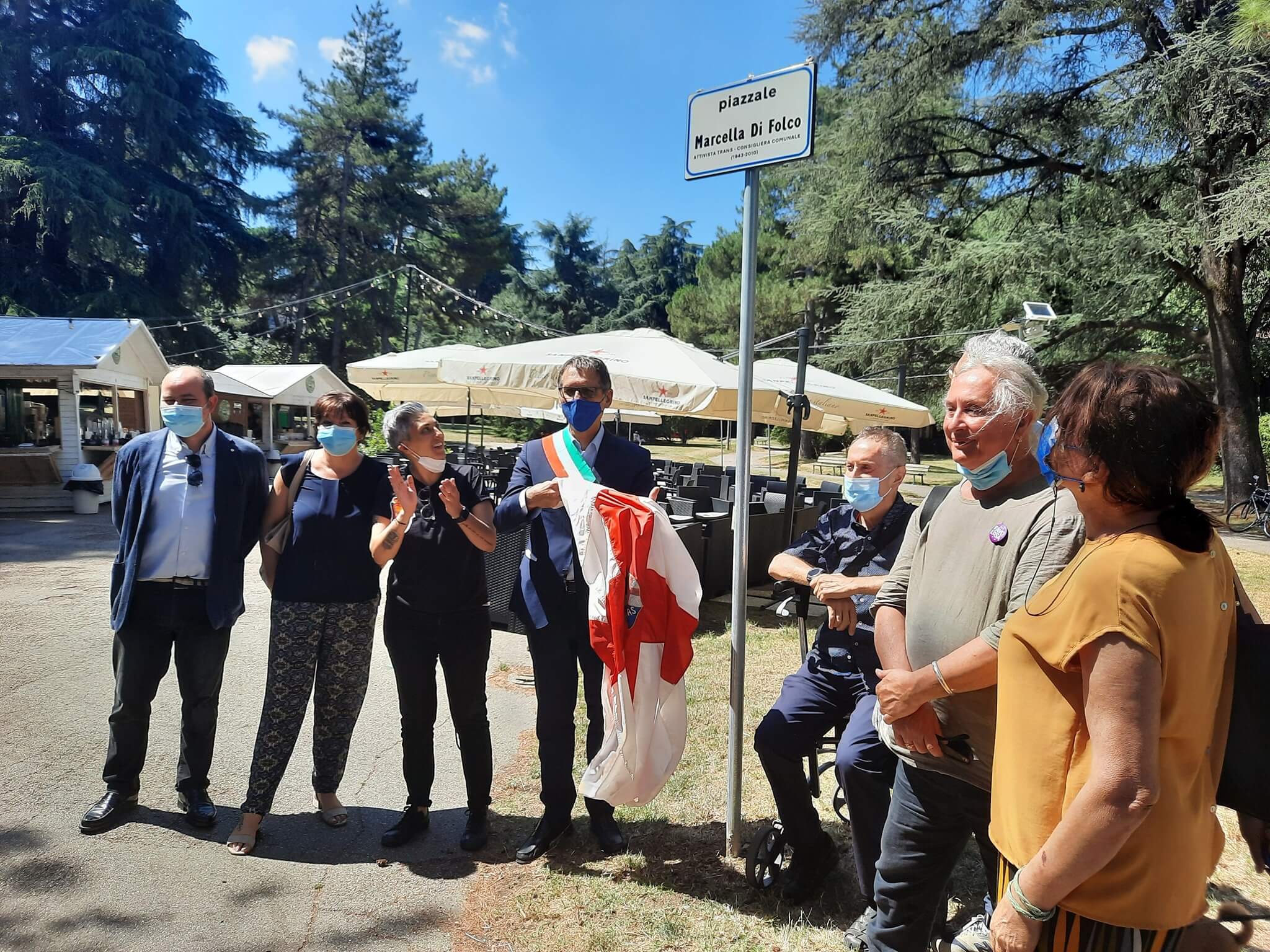 Bologna, il sindaco ha inaugurato Piazzale Marcella Di Folco, monumento della storia trans italiana - 210130859 4485793378111312 2033593997042533049 n - Gay.it