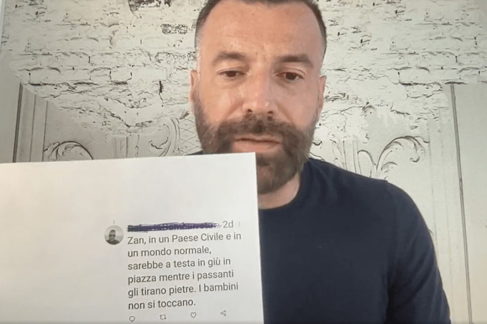 Zan vs. Salvini: "È la tua profonda ignoranza a far male ai bambini. Bugiardo seriale, studia" - VIDEO - Alessandro Zan 3 - Gay.it