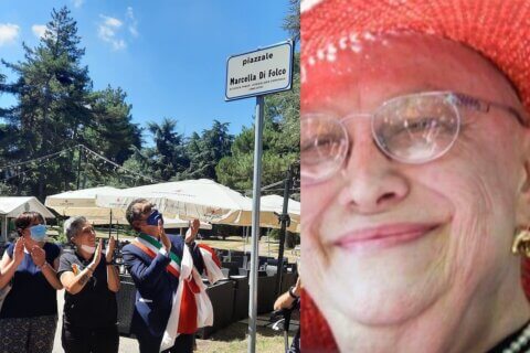 Bologna, il sindaco ha inaugurato Piazzale Marcella Di Folco, monumento della storia trans italiana - Bologna il sindaco ha inaugurato Piazzale Marcella Di Folco 3 - Gay.it