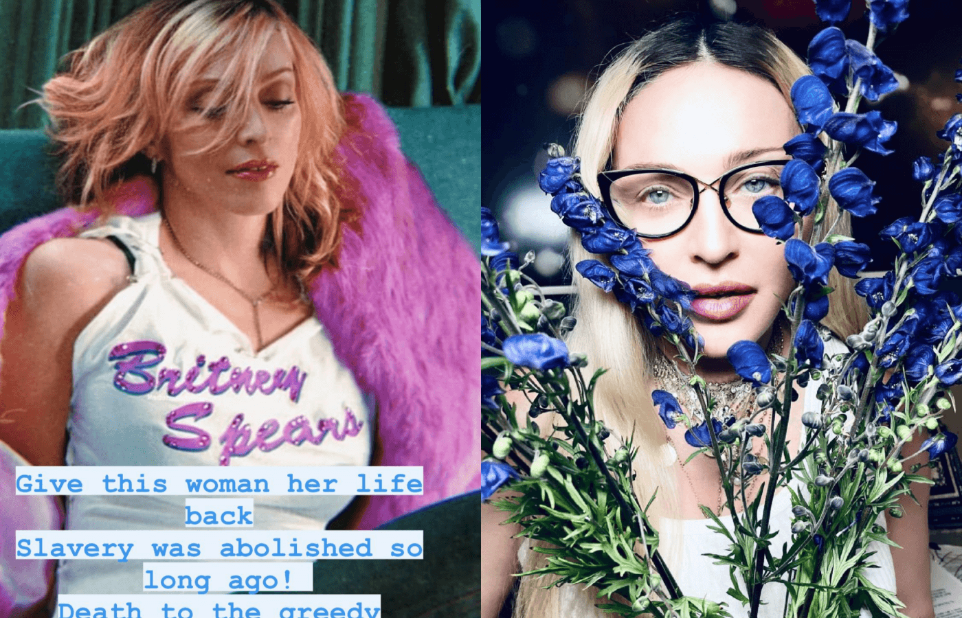 Madonna in difesa di Britney Spears: “Stiamo venendo a tirarti fuori di prigione!”