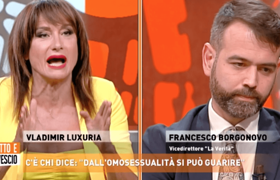 Dritto e Rovescio va in vacanza tra teorie riparative, transfobia e DDL Zan : "L'omofobia non è un'emergenza" - video - Dritto e Rovescio va in vacanza tra teorie riparative e menzogne - Gay.it