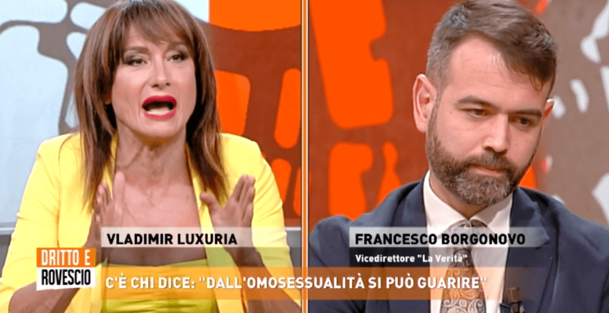 Dritto e Rovescio va in vacanza tra teorie riparative, transfobia e DDL Zan : “L’omofobia non è un’emergenza” – video