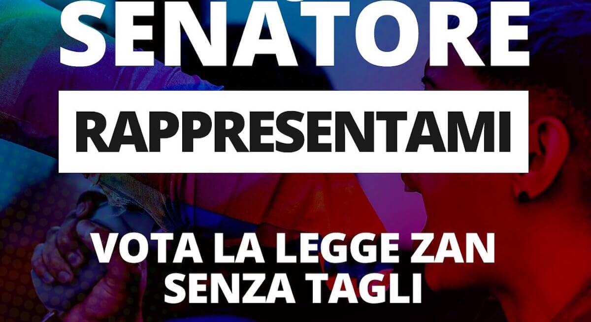 #LeggeZansenzatagli, Arcigay si rivolge ai senatori con una campagna che smonta le fake news sul DDL