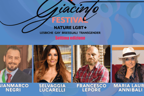 Giacinto Festival 2021, gli ospiti della 7a edizione: da Selvaggia Lucarelli a Gianmarco Negri - GIORNALE blu high 021 - Gay.it
