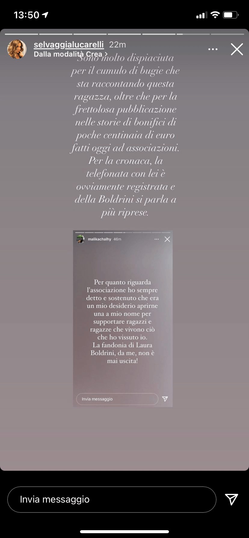 Malika dopo la bufera social per la Classe A: "Voglio che sappiate dove finiscono le donazioni". Ma la polemica continua - IMG 7145 - Gay.it