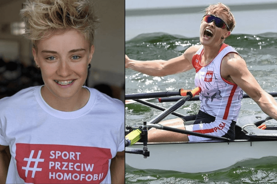 Tokyo 2020, la vogatrice polacca Katarzyna Zillmann vince l’argento e lo dedica alla fidanzata – VIDEO