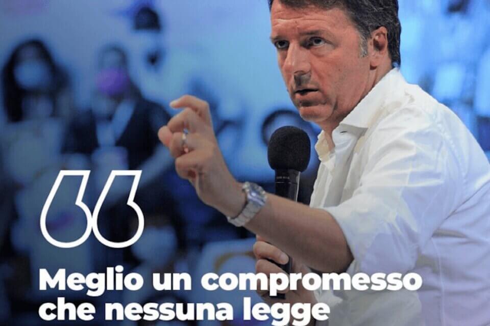 DDL Zan, quando Italia Viva lo definiva "testo equilibrato" e Scalfarotto assicurava "nessun accordo con la destra" - Matteo Renzi cover - Gay.it