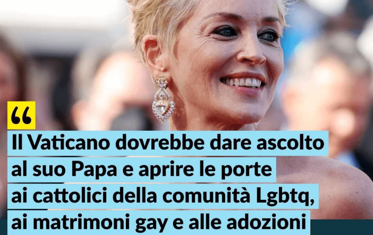 I 10 alleati LGBTQ+ internazionali del 2021 - Sharon Stone - Gay.it