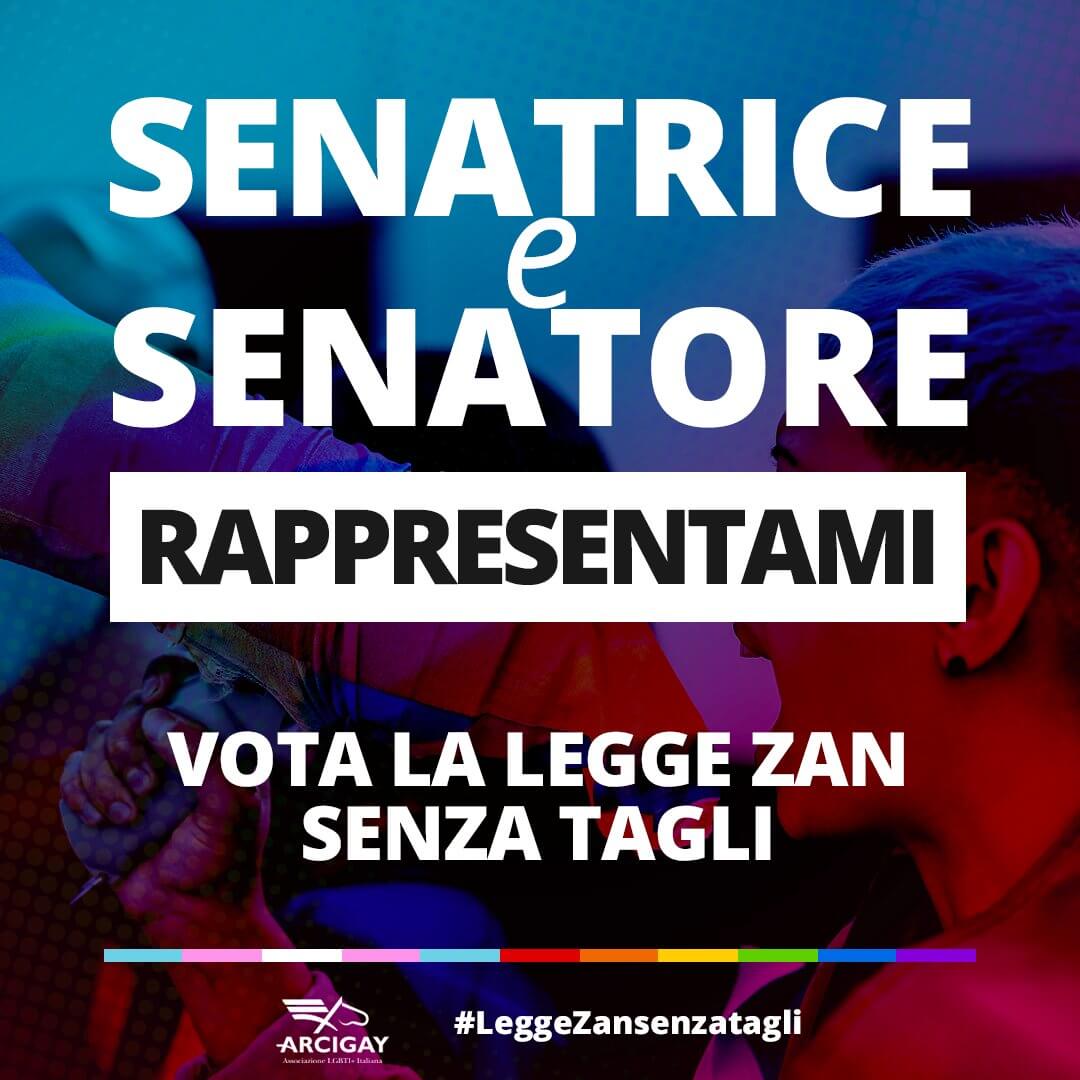#LeggeZansenzatagli, Arcigay si rivolge ai senatori con una campagna che smonta le fake news sul DDL - campagna Arcigay rivolta ai senatori che smonta le fake news sul DDL 6 - Gay.it