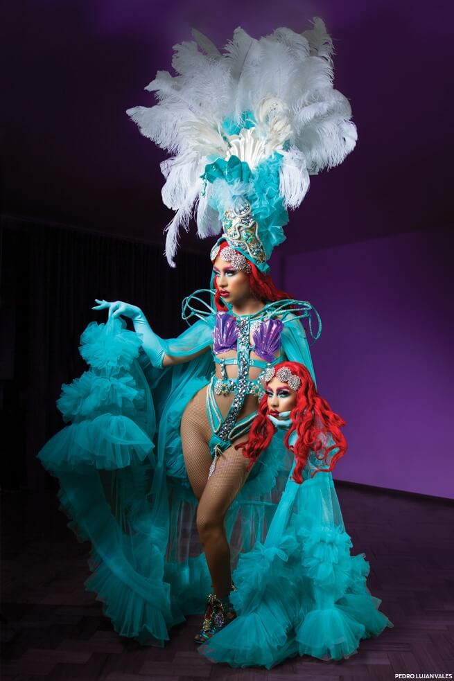 Fotografia LGBT, splendide drag queen di Città del Messico che sfidano la mascolinità tossica - fotografie lgbt barbaradurango - Gay.it