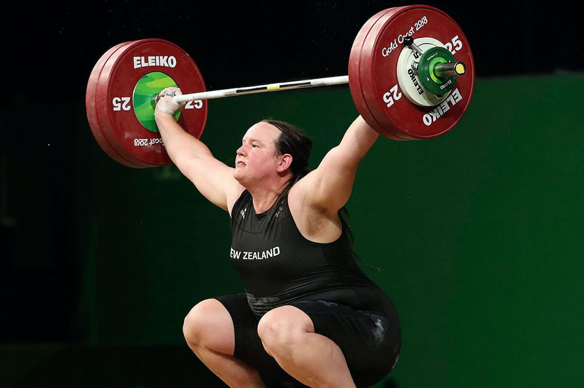 Laurel Hubbard a Tokyo 2020.
