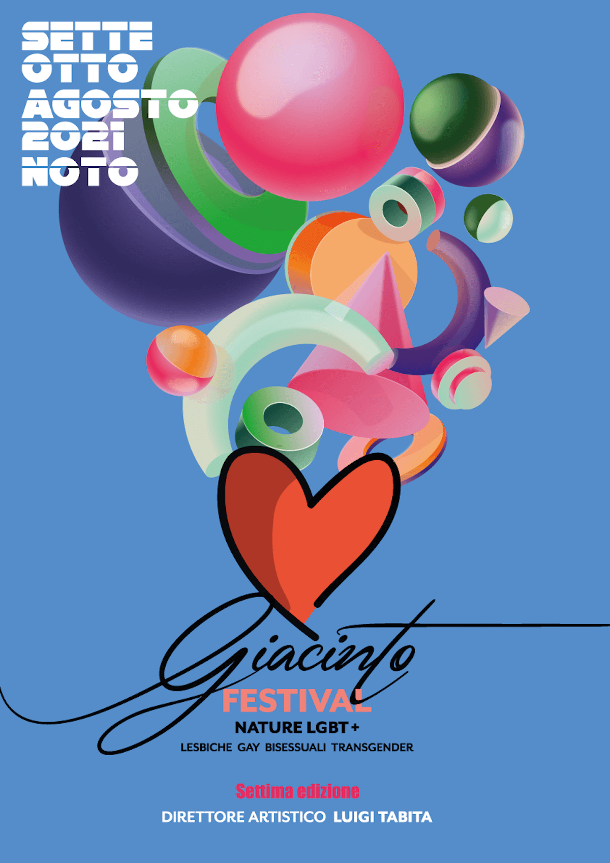 Giacinto Festival 2021, gli ospiti della 7a edizione: da Selvaggia Lucarelli a Gianmarco Negri - locandina1 - Gay.it