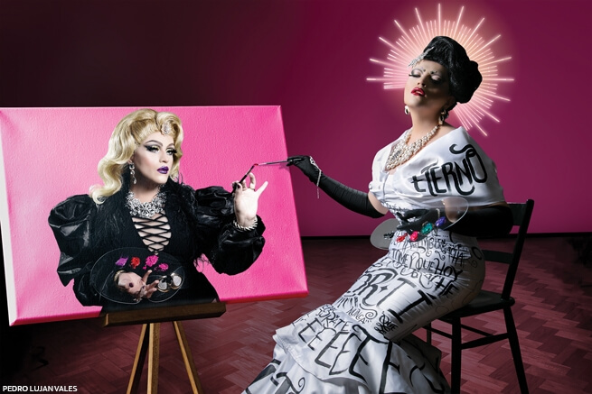 Fotografia LGBT, splendide drag queen di Città del Messico che sfidano la mascolinità tossica - ninadelafuente fotografia lgbt - Gay.it