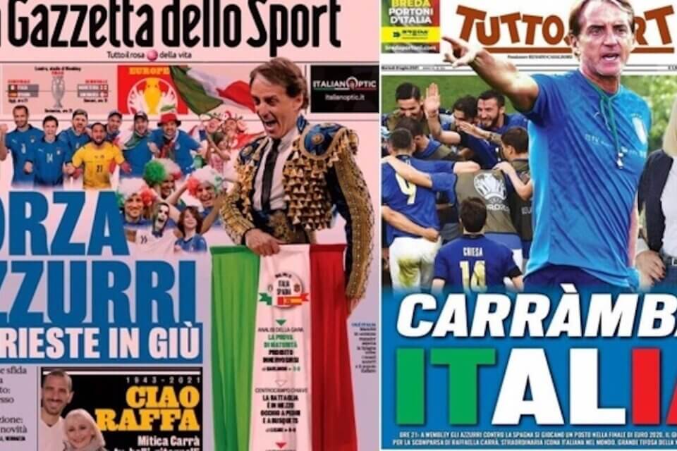 Raffaella Carrà, i funerali venerdì in Campidoglio - stasera omaggio a Wembley prima di Italia-Spagna - raffaella carra stadio - Gay.it