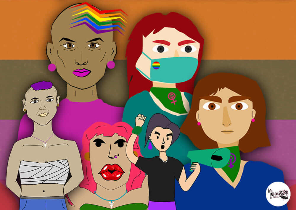 “Se va a caer”. La mobilitazione digitale delle persone boliviane trans-femministe e non binarie